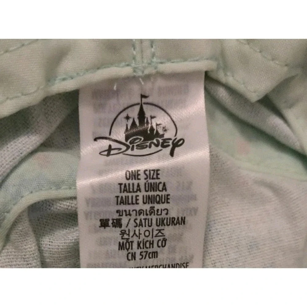 NWT Official Disney Parks Minnie Mouse Sun Hat Adults SZ 57 cm Pastel Floral